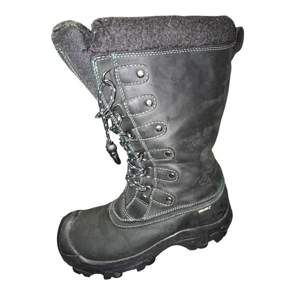 Keen Alaska Hiking Boots
Women’s Size 7 – Black with Blue Turquoise Trim - Picture 8 of 10